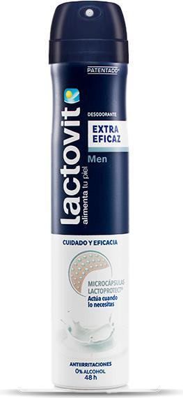Produktbild Lactovit HOMBRE extra eficaz 48h deo vapo 200 ml (Spray, 200 ml)