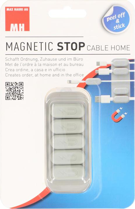 Actual product image Max Hauri Cable Home Magnetic Cable Holder