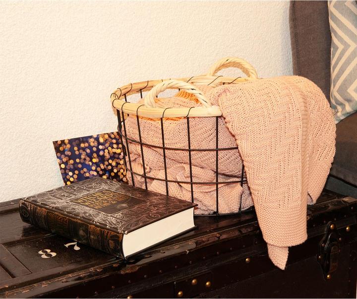 Immagine prodotto Casativo Cestini in filo di ferro con bordo in bambù, set da 3 (3 x)
