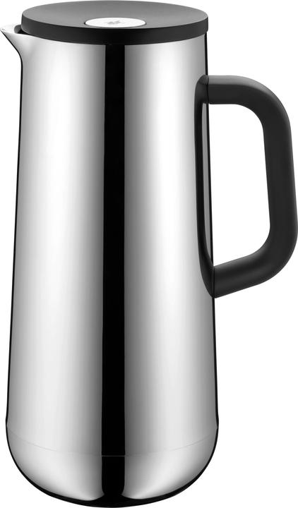 WMF Thermoskanne Isolierkanne 1,0l Impulse Tee Kaffee Trinkflasche Edelstahl (1 l)