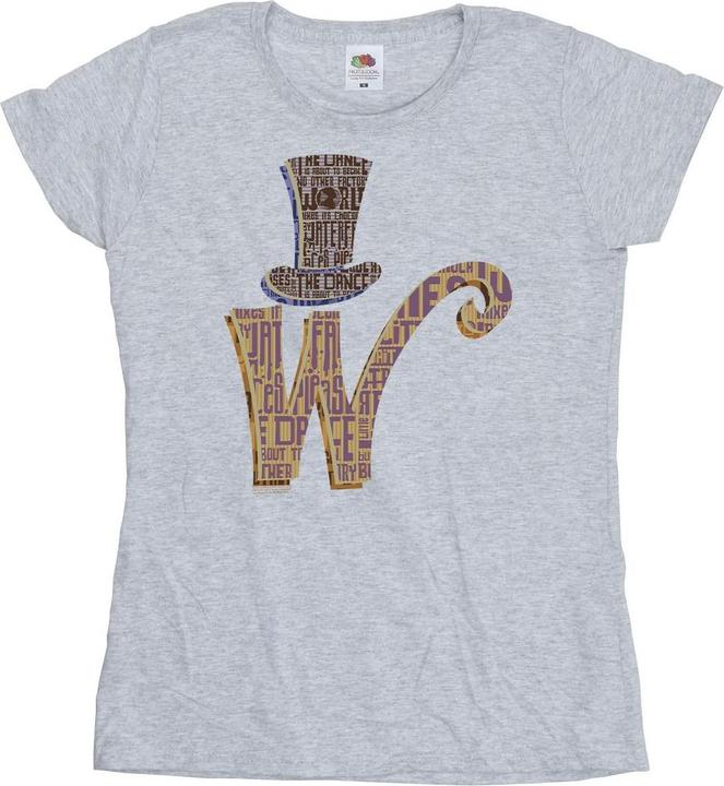 Produktbild Willy Wonka & the Chocolate Factory W Logo Hat TShirt (XXL)