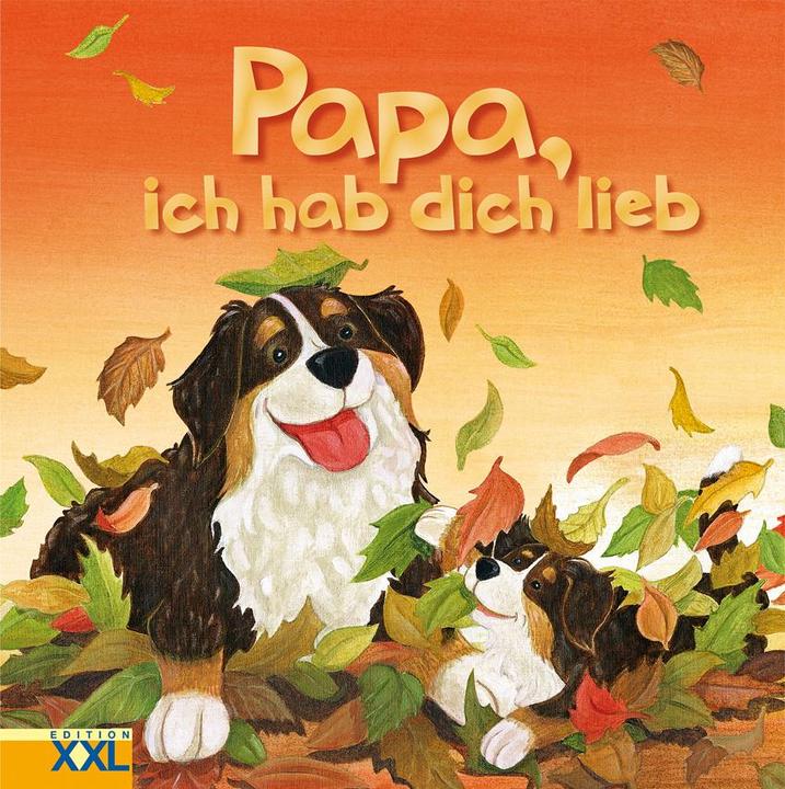 Actual product image Kinderbuch "Papa ich hab dich lieb" (German, Edition XXL, 2021)