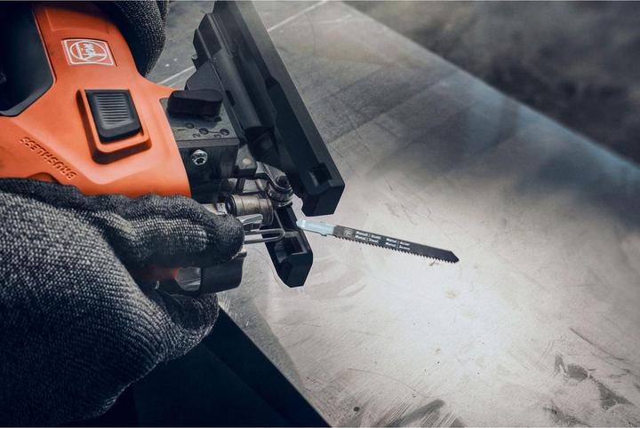 Actual product image Fein Cordless jigsaw for metal and wood 26 mm stroke F-IRON Jig 26 AS Set 2 x 4 Ah