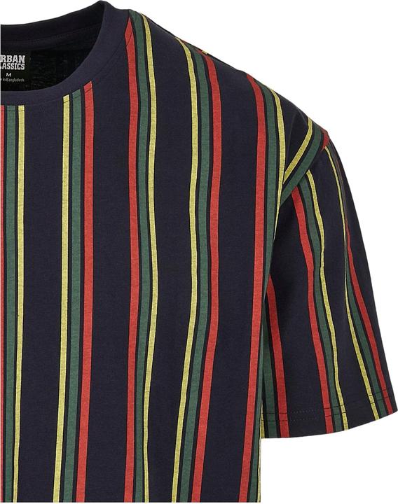 Immagine prodotto Urban Classics Maglietta stampata a righe retrò sovradimensionata (5XL)