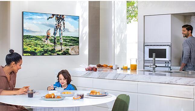 Actual product image Samsung QE55Q90T (55", QLED, 4K, 2020)