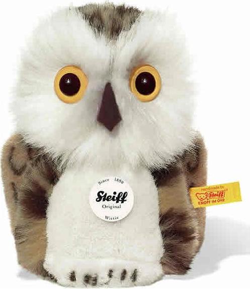 Actual product image Steiff Wittie owl pied (12 cm)