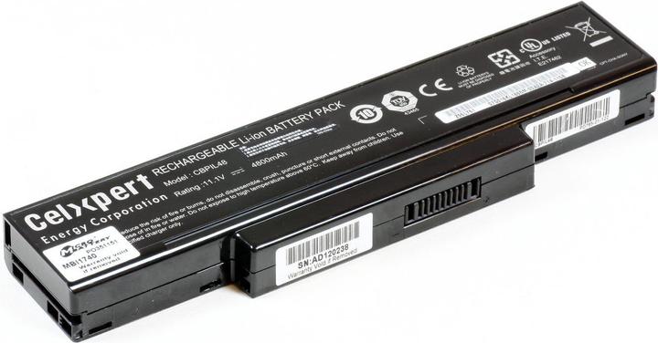 Actual product image CoreParts MBI1740 notebook battery (6 Cells, 4400 mAh)