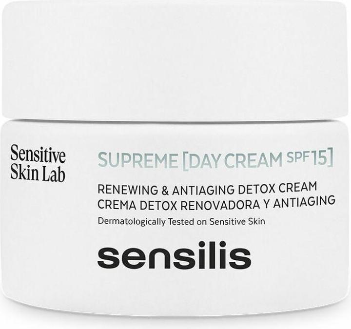 Actual product image Sensilis Supreme Day Cream SPF15 50ml (50 ml, Day cream)