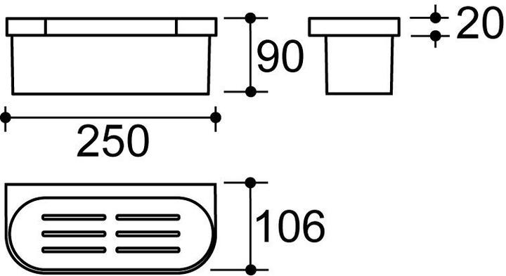 Produktbild Hewi Duschkorb