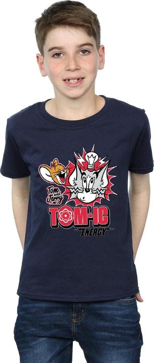 Immagine prodotto Tom & Jerry Tomic Energy Maglietta Ragazzi (152, 158)