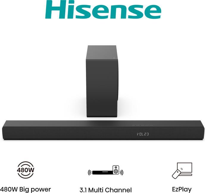 Produktbild Hisense HS3100 (480 W, 3.1 Kanal)