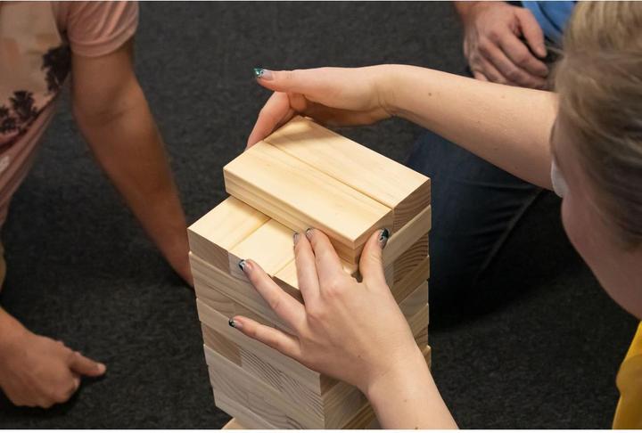 Actual product image Idena Travelling wobble tower game of skill (German)