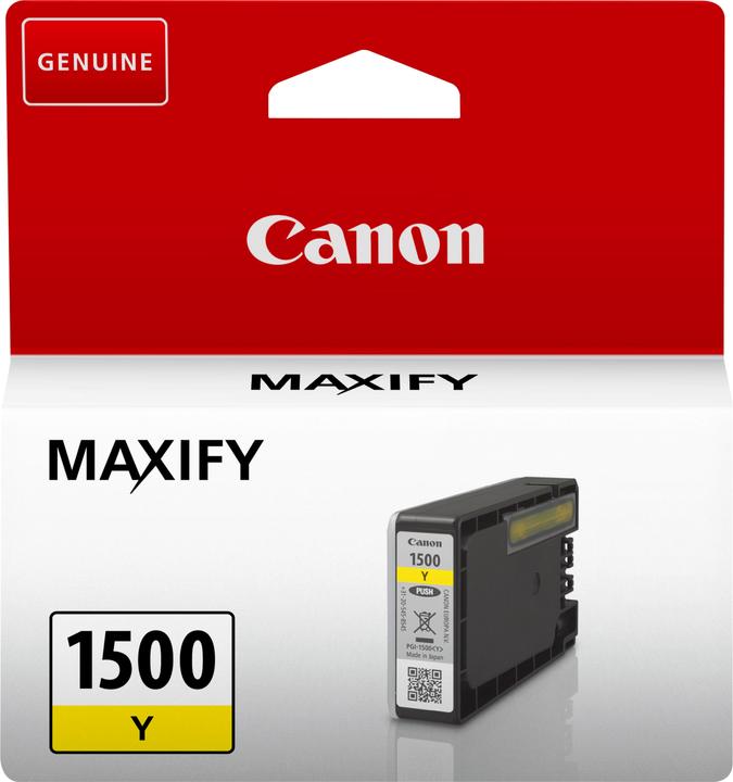 Actual product image Canon Pgi-1500 (Y)