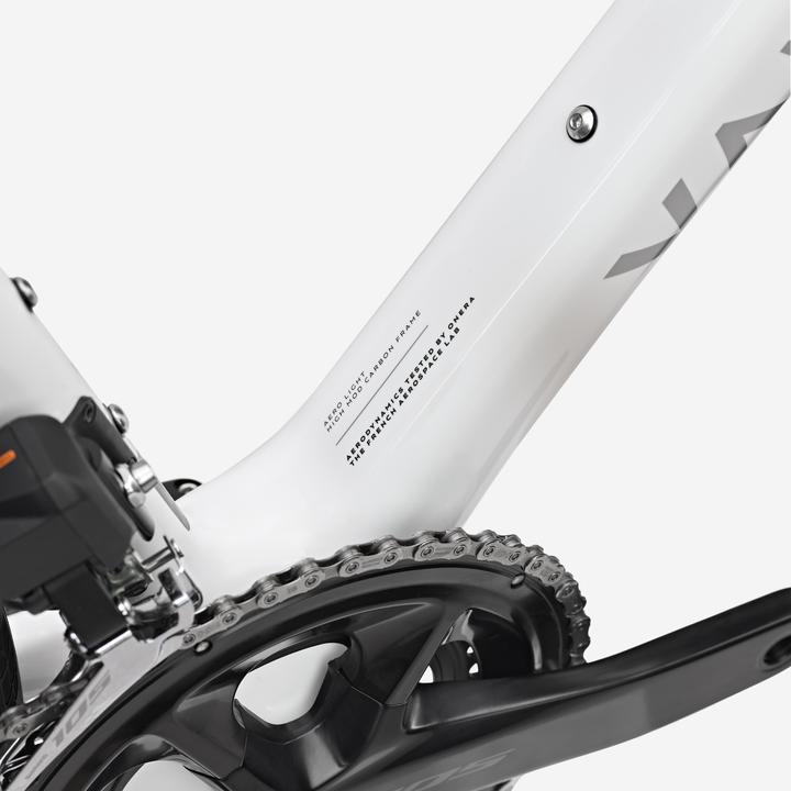 Produktbild Van rysel Rennrad 12 Gänge Powermeter RCR Pro Shimano 105 DI2 weiss