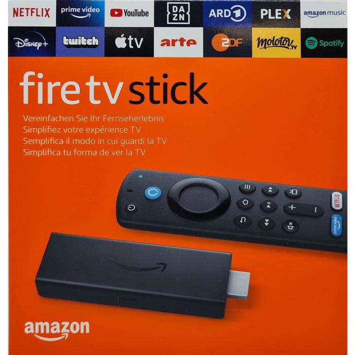 Image du produit Amazon Fire TV Stick (2021) incl. télécommande vocale Alex (8 Go, Fire OS)