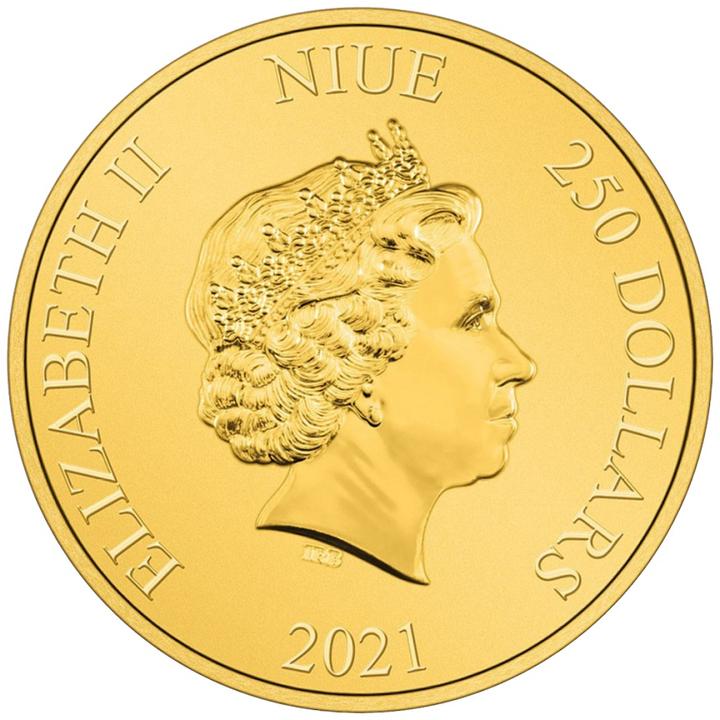 Image du produit New Zealand Mint Or Wonder Woman 1 oz - 2021 (999.90, 2021)