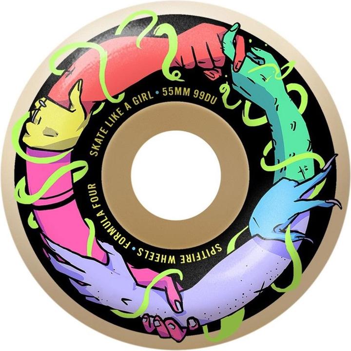 Image du produit Spitfire 99D Formula Four Skate Like A Girl Classic (55 mm)