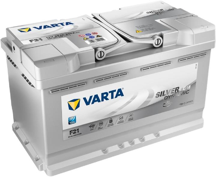 Varta Batterie AGM (12 V, 80 Ah, 800 A)