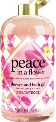 Treaclemoon Peace In A Flower Shower & Bath Gel 500ml - A Blissful Floral Escape (500 ml)