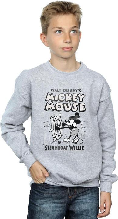 Actual product image Disney Boys Mickey Mouse Steamboat Willie Sweatshirt (116)