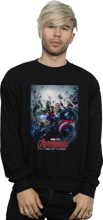 Produktbild Marvel Avengers Age Of Ultron Poster Sweatshirt (XL)