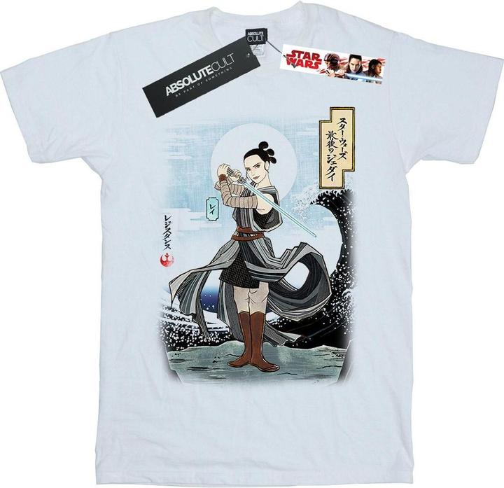 Image du produit Star Wars - T-shirt THE LAST JEDI JAPANESE REY - Fille (140, 146)