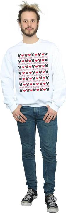 Image du produit Disney - Sweat MICKEY AND MINNIE CHRISTMAS HEARTS - Homme (L)