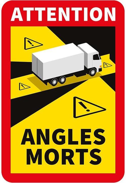 Immagine prodotto ProPlus Adesivo "Attenzione Angles Morts!"