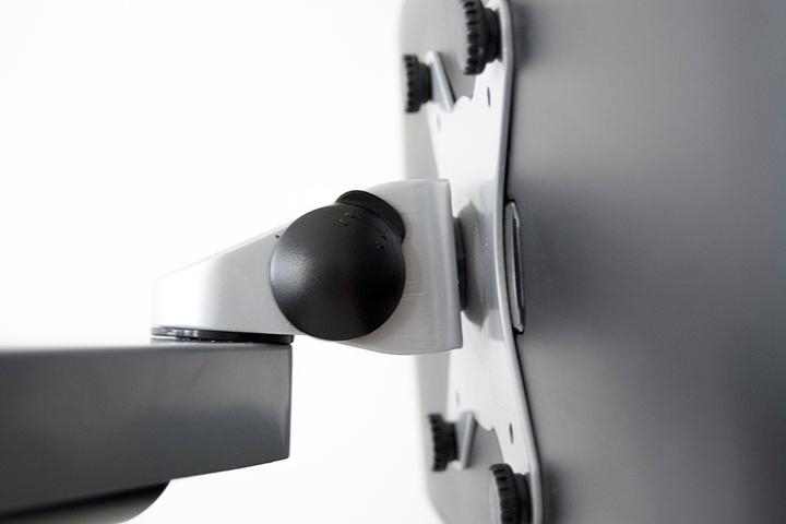 Produktbild Kenson Monitor Arm med gaspatron (sølv) (Tisch, 32")
