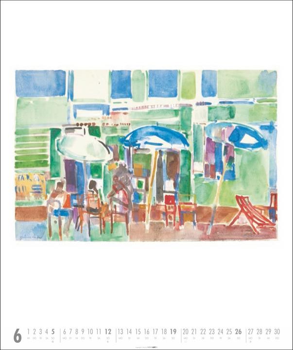 Immagine prodotto Oskar Koller - Farben und Formen Kalender 2026 - Farben und Formen (46 x 55 cm, Tedesco)