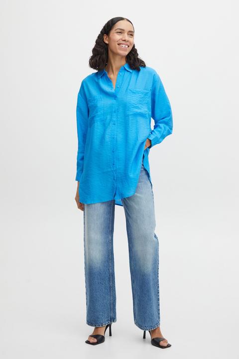 Actual product image B.young BYIHALIEA LONG SHIRT - 20812974 (40)