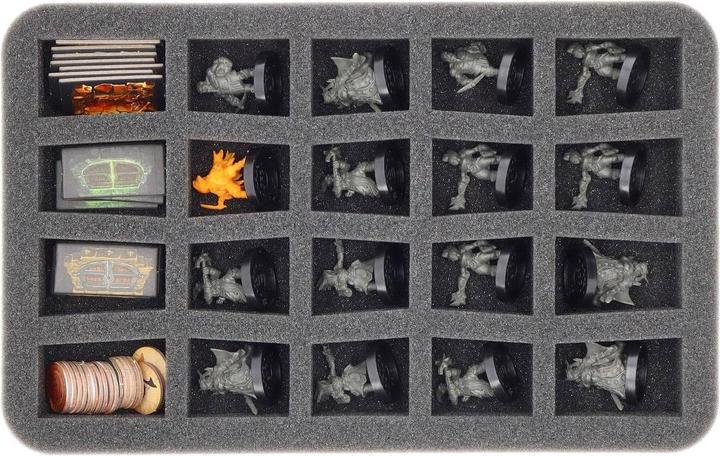Produktbild Feldherr 65336 - Organizer Insert mit Schaumstoffeinlagen für Bardsung: Legend (Kunststoff)