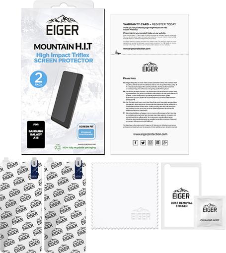 Produktbild Eiger Display-Folie (2er-Pack) Mountain H.I.T Clear (2 Stück, Samsung Galaxy A16 5G)