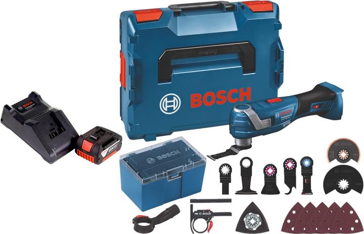 Bosch Professional Bosch GOP 18V-34 Professional Akku Multi Cutter 18 V Starlock Plus + 1x Akku 3,0 Ah + Ladegerät +
