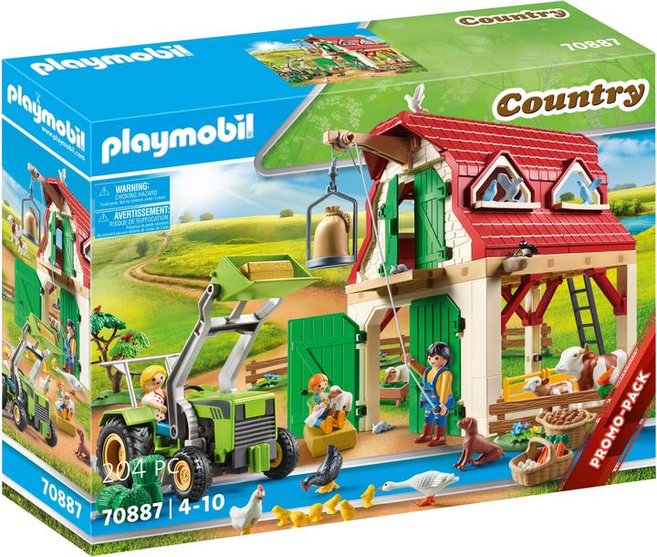 Image du produit Playmobil Ferme avec élevage de petits animaux (70887, Playmobil Country)