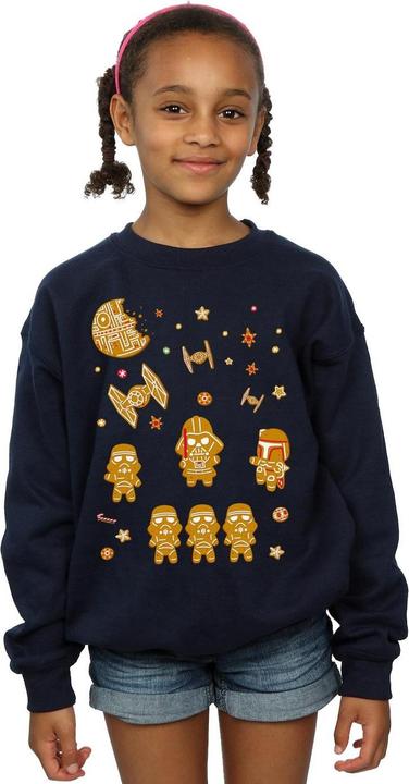 Actual product image Star Wars Girls Gingerbread Empire Sweatshirt (140, 146)