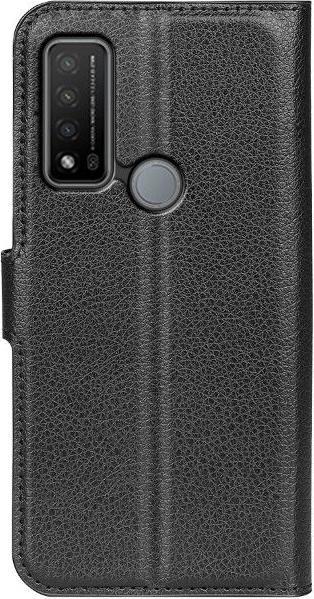 Actual product image MU Classic Litchi Leather Bookcover Series (TCL 20 Pro 5G)
