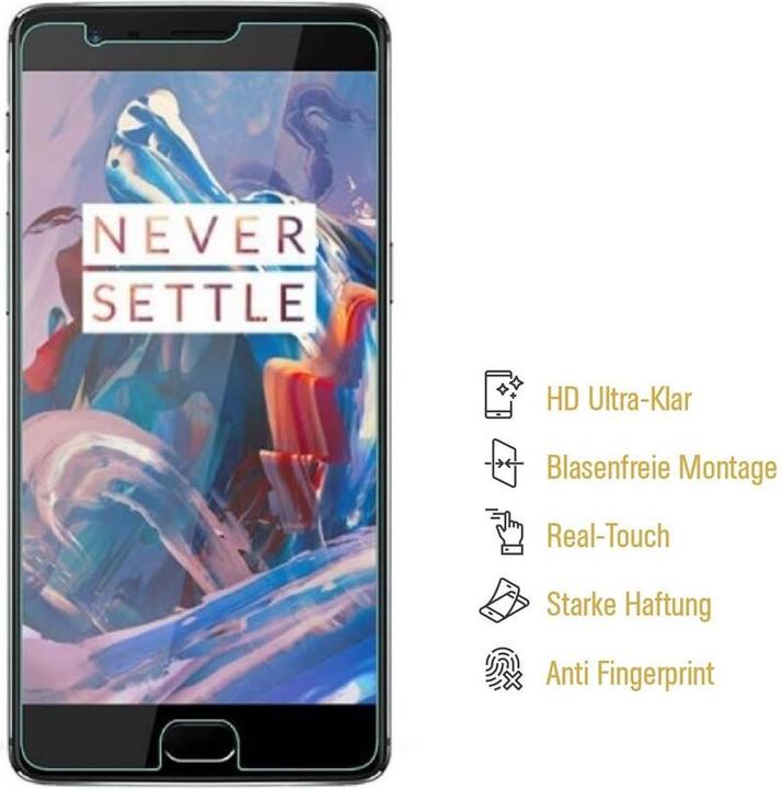 Actual product image Protectorking 6x Premium screen protector 3D CLEAR (6 Piece, OnePlus 3)