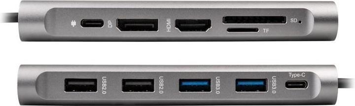 Actual product image Icy Box IB-DK4050-CPD (USB-C, 12 Ports)