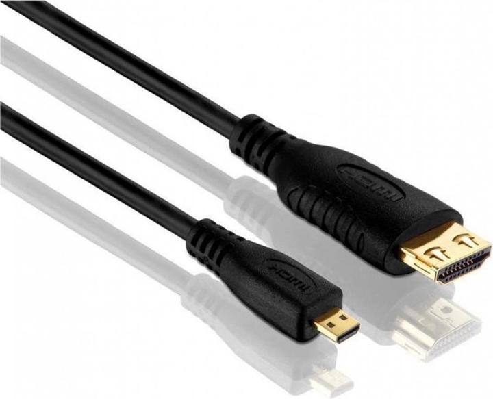 Purelink micro HDMI (Typ D) — HDMI (Typ A) (1 m, HDMI)
