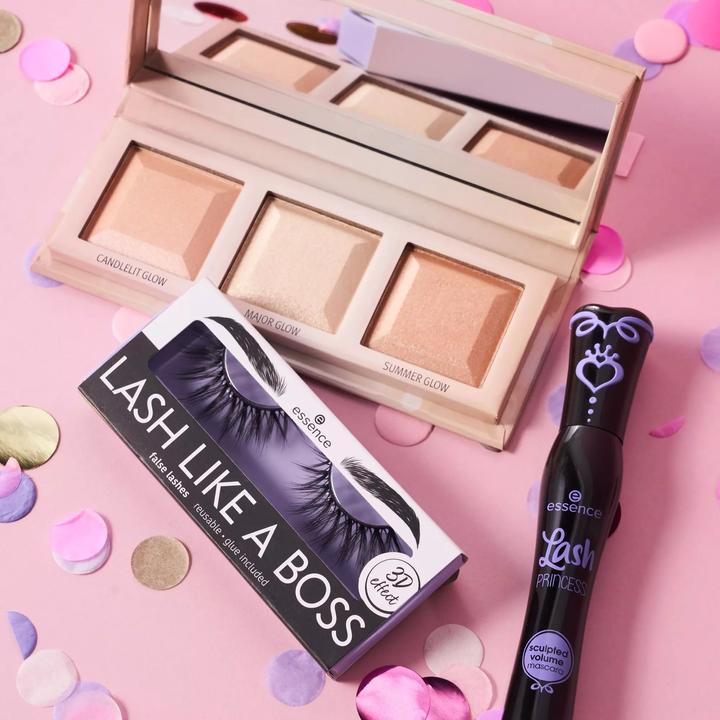 Produktbild essence Künstliche Wimpern 3x Lash like a Boss Schwarz (Künstliche Wimpern)
