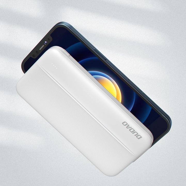 Produktbild Dudao K4S 10000mAh powerbank White (10000 mAh, 10 W)