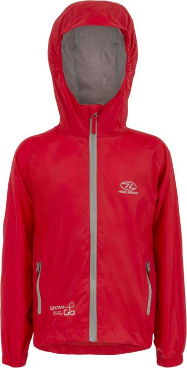 Image du produit Highlander Stow & Go Kids Red Pky Jkt - 7/8 (6 7/8)
