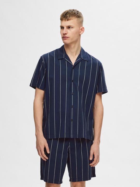 Image du produit Selected Homme Chemise en coton à manches courtes (M)