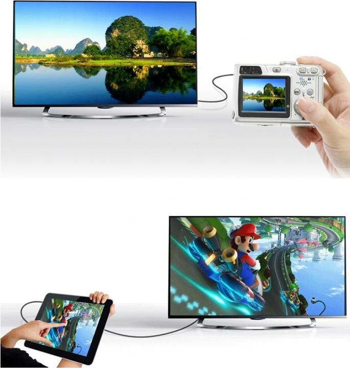 Produktbild Ugreen Mini HDMI – HDMI (Typ A) (0.24 m, HDMI)
