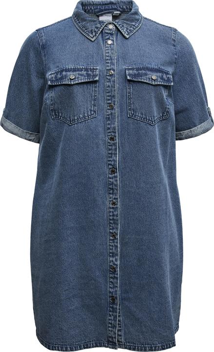 Actual product image Vero Moda VMCJENNIE Kurzes Kleid Jeanskleid (50)