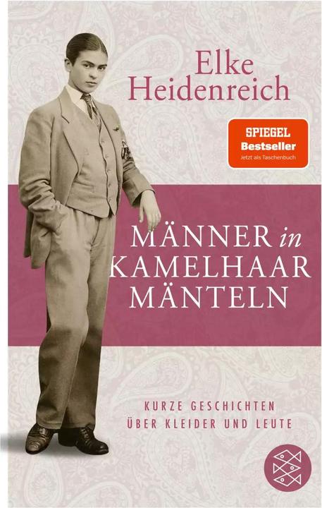 Actual product image Männer in Kamelhaarmänteln (German, Elke Heidenreich, 2022)