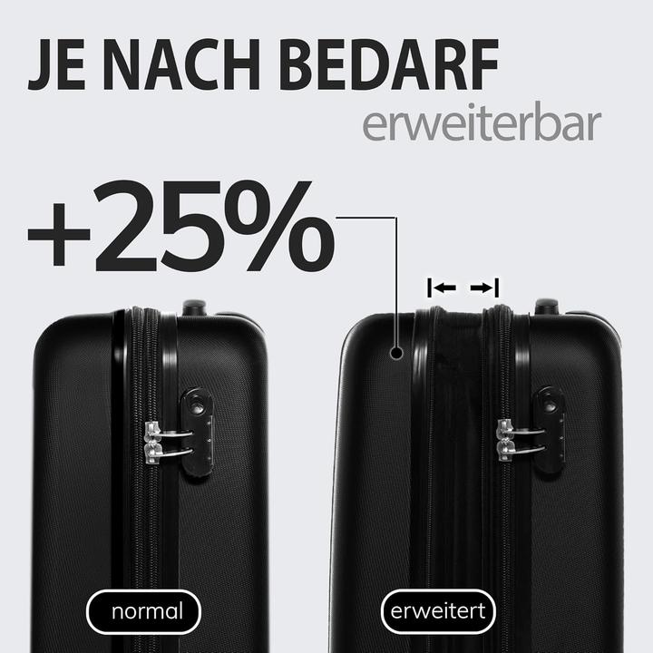 Actual product image Fergé 3-teiliges Hartschalen-Kofferset