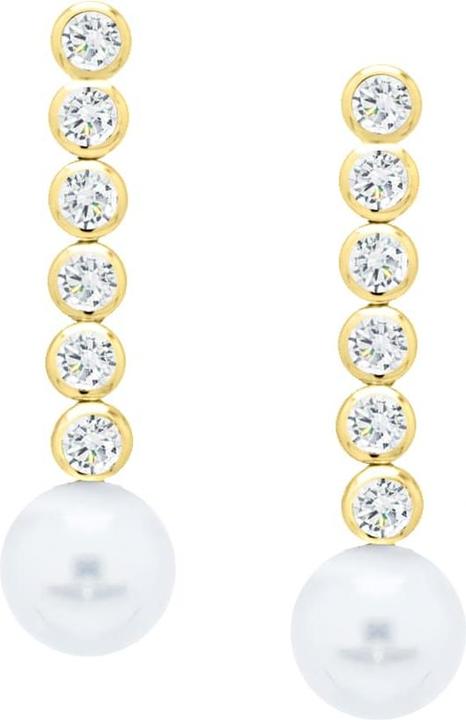 Actual product image Candy Tilka earrings, 925 sterling silver, gold-plated (18k gold-plated, 925 sterling silver)