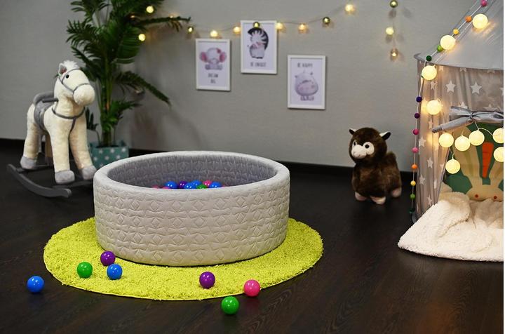 Immagine prodotto Knorrtoys Palline da bagno morbide - "Cosy geo grey" 300 palline softcolor